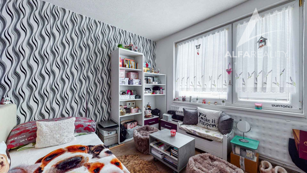 Interaktívna obhliadka - pekný 3,5 izbový byt vo vyhľadávanej lokalite na Malej Okružnej v Partizánskom